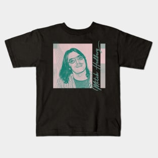 Mitch Hedberg •• Retro 90s Aesthetic Style Design Kids T-Shirt